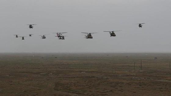 جانب من مناورات "عنقاء الأناضول 2021" الدولية