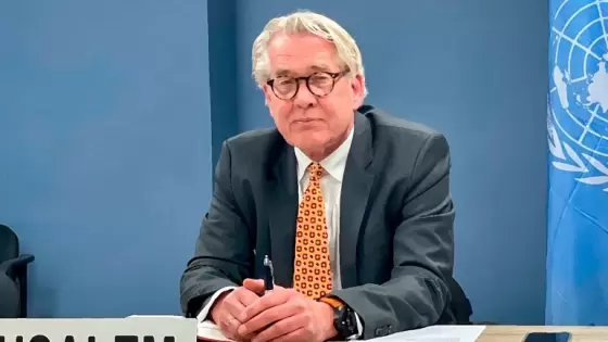 المنسق الأممي لعملية السلام بالشرق الأوسط