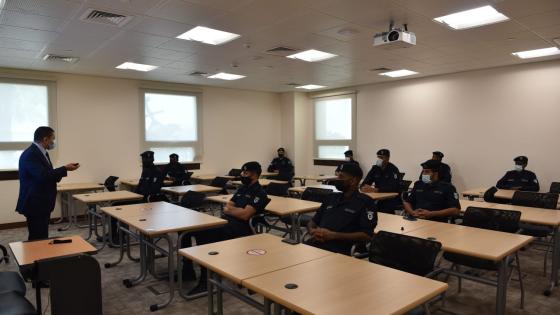 جانب من اتعقاد الدورات التدريبية