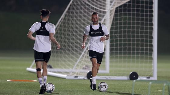 جانب من التدريبات