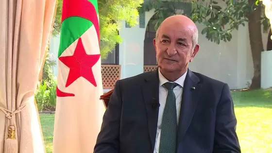 الرئيس الجزائري عبد المجيد تبون