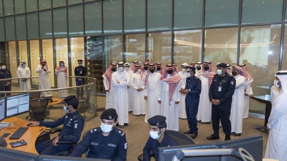 جانب من الزيارة