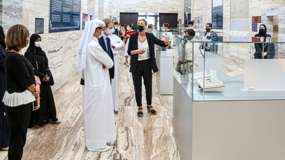 جانب من مراسم افتتاح المعرض