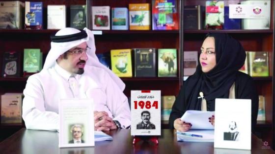 جانب من حلقة مبادرة "ما بين الرفوف الأسبوعية"