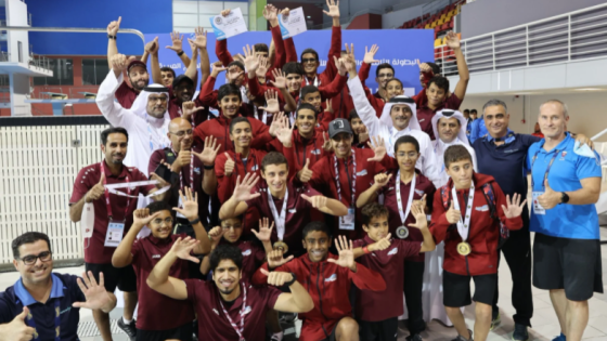 المنتخب القطري للسباحة