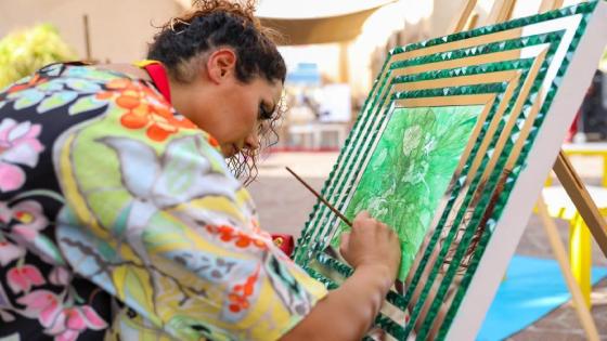 جانب من مهرجان قطر الدولي للفنون