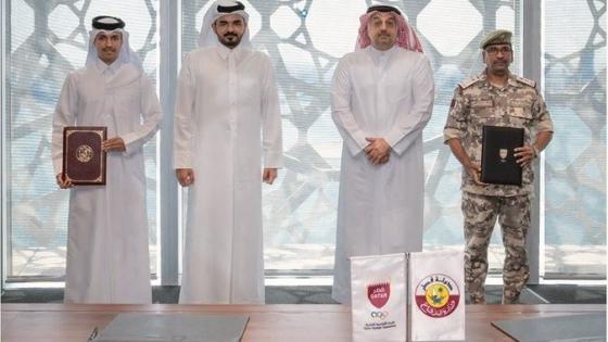 جانب من توقيع المذكرة