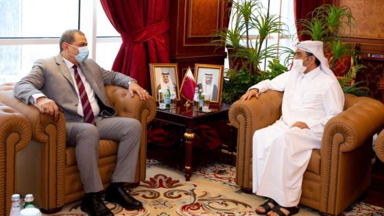 جانب من لقاء وزير العمل بنظيره المصري