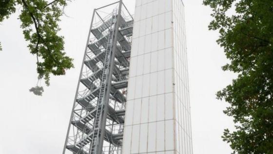 المبنى المفتتح حديثا بجامعة شتوتغارت.