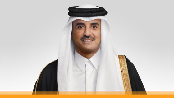 حضرة صاحب السمو الشيخ تميم بن حمد آل ثاني أمير البلاد المفدى