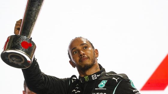 لويس هاميلتون السائق البريطاني