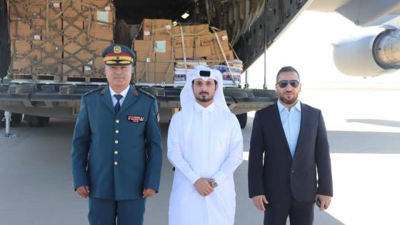 خلال تسليم الشحنة الخامسة في مطار رفيق الحريري