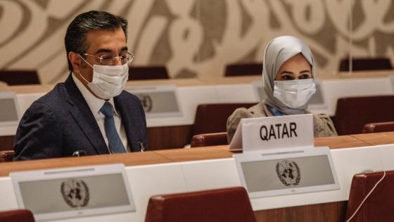 سعادة الدكتور علي بن صميخ المري وزير العمل