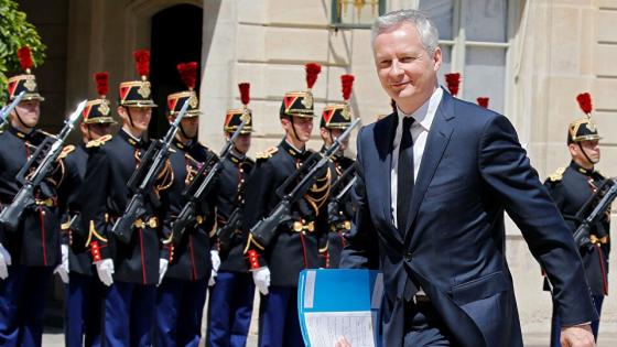 برونو لو مير وزير المالية الفرنسي