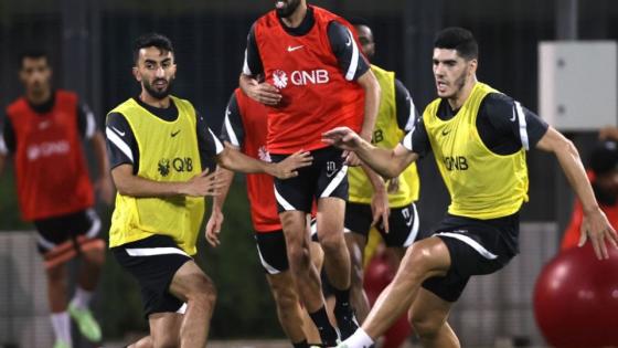 جانب من التدريبات