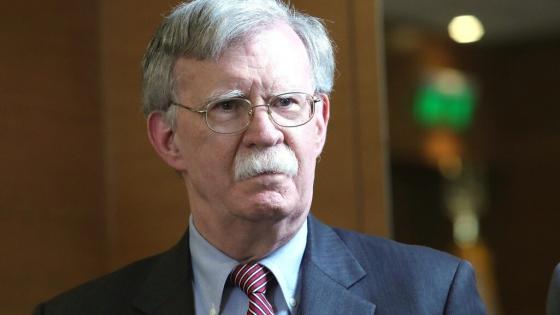 جون بولتون مستشار الأمن القومي الأمريكي السابق