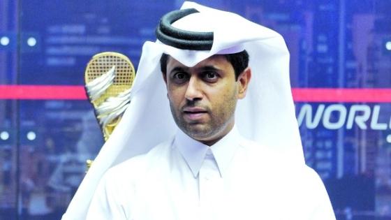 السيد ناصر بن غانم الخليفي رئيس الاتحاد القطري للتنس والإسكواش