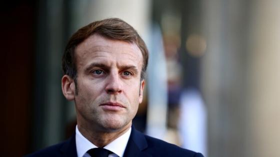 إيمانويل ماكرون الرئيس الفرنسي