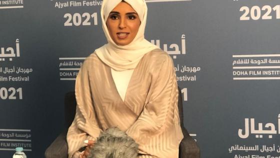 فاطمة حسن الرميحي مدير مهرجان أجيال السينمائي