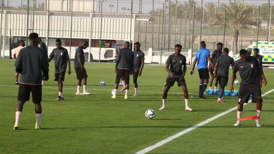 جانب من التدريبات