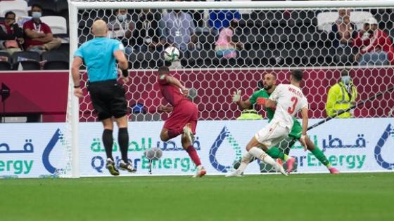 جانب من المباراة