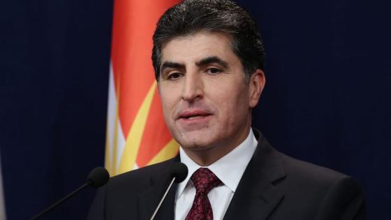 رئيس إقليم كردستان العراق نيجيرفان بارزاني