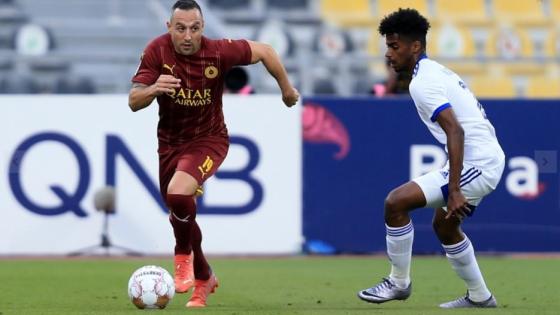 جانب من المباراة