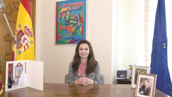 سعادة السيدة بيلين الفارو سفيرة مملكة إسبانيا