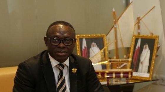 سعادة السيد إيمانويل إينوس سفير جمهورية غانا