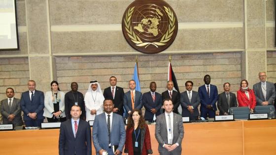 جانب من مشاركة قطر