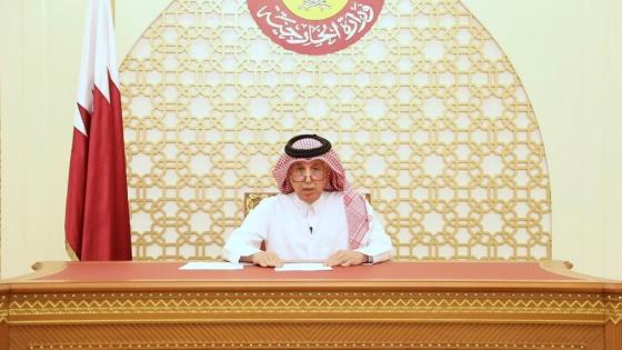 سعادة السيد سلطان بن سعد المريخي وزير الدولة للشؤون الخارجية