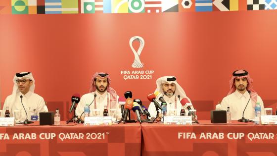 جانب من المؤتمر الصحفي