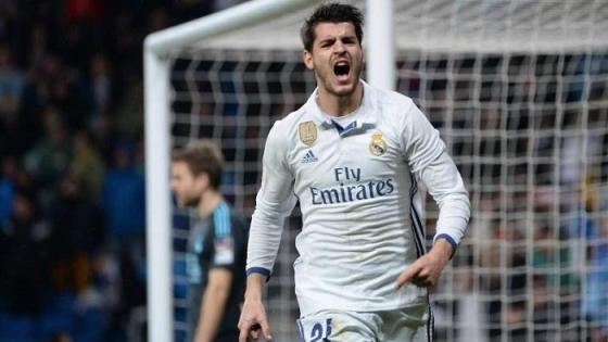 ألفارو موراتا مهاجم ريال مدريد السابق