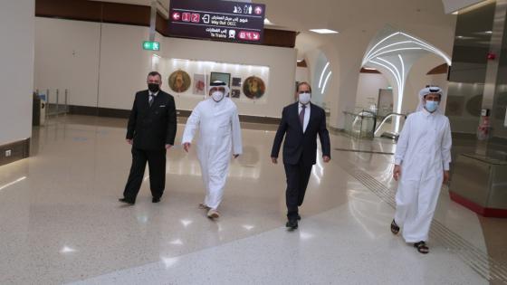 جانب من الزيارة