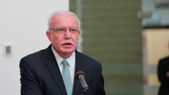 رياض المالكي وزير الخارجية الفلسطيني