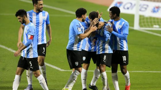 جانب من المباراة