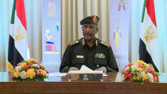 الفريق أول ركن عبد الفتاح البرهان رئيس مجلس السيادة الانتقالي في السودان