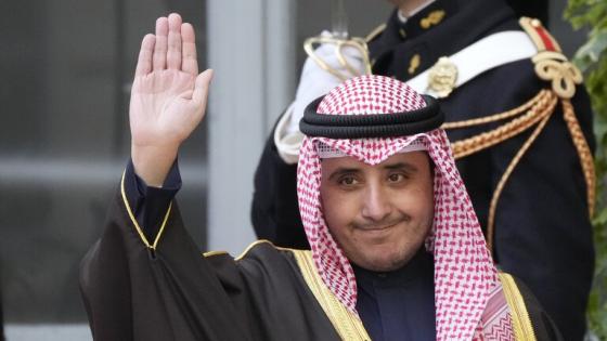 أحمد ناصر المحمد الصباح وزير الخارجية الكويتي