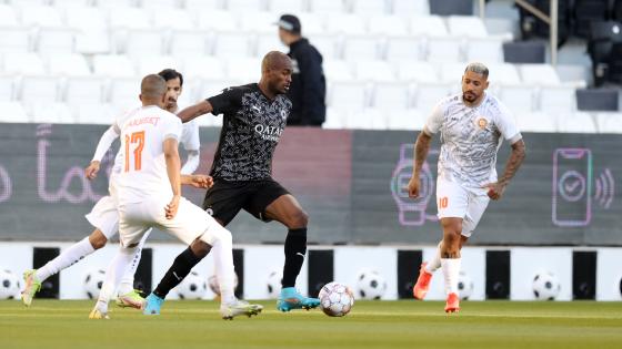 جانب من المباراة