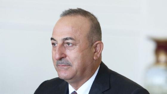 مولود تشاووش أوغلو وزير الخارجية التركي