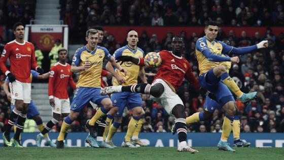 جانب من المباراة