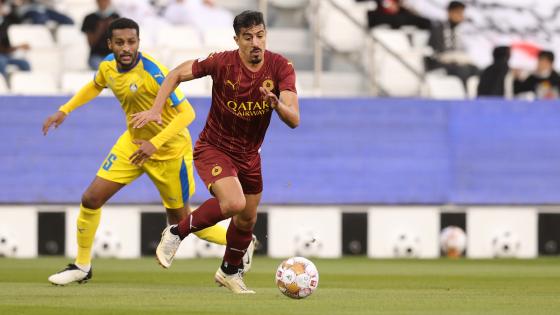 جانب من المباراة