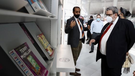 جانب من الزيارة