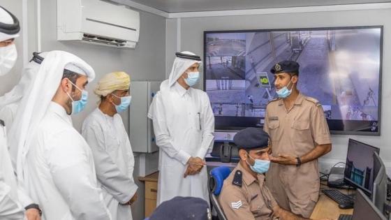 جانب من الزيارة