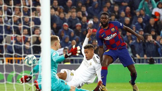 جانب من مباراة سابقة بين برشلونة وريال مدريد