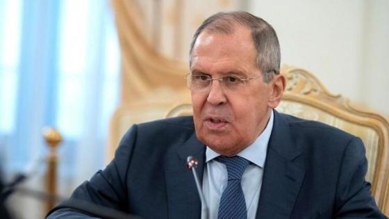 سيرغي لافروف وزير الخارجية الروسي