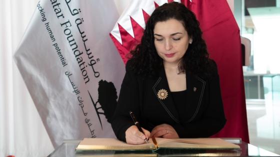 رئيسة جمهورية كوسوفو فيوسا عثماني
