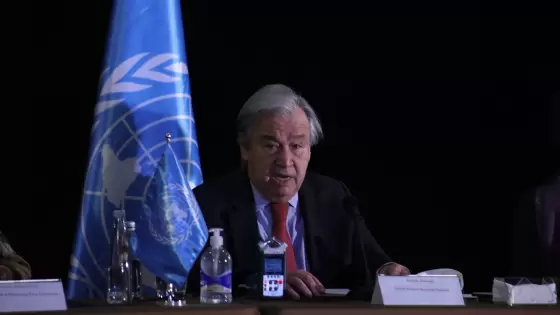الأمين العام للأمم المتحدة أنطونيو غوتيريش