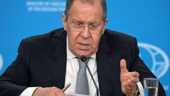 وزير الخارجية الروسي سيرغي لافروف