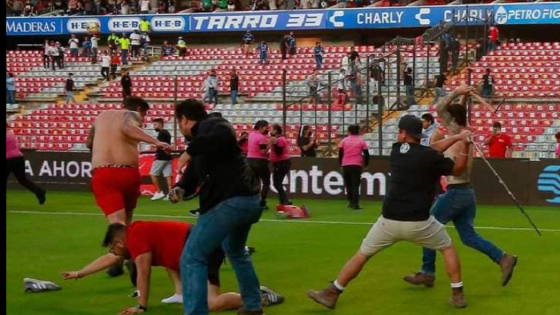 جانب من أعمال الشغب